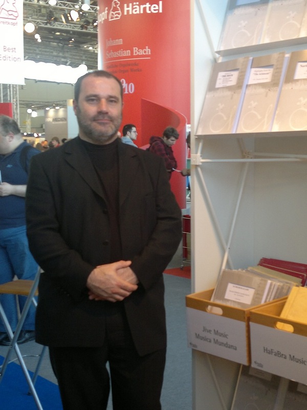 Louis Martinus at the Music Fair from Frankfurt 2011 (Germany)